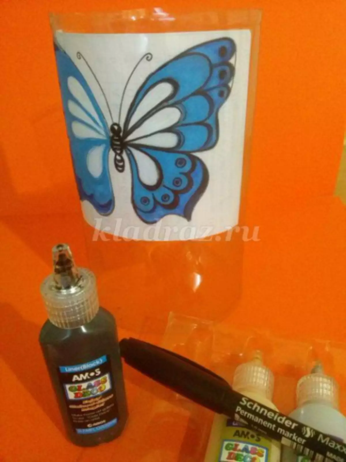 Master classe em borboletas de garrafas de plástico: padrões de artesanato