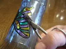 Master Class su farfalle di bottiglie di plastica: schemi artigianali