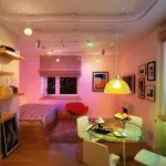 روشنایی آپارتمان: سازمان، گزینه های اقامت و ایده های جدید | +90 عکس