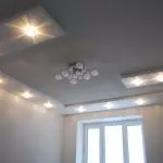 Точка Осветлување: Како да поставите светилки на таванот (+68 фотографии)