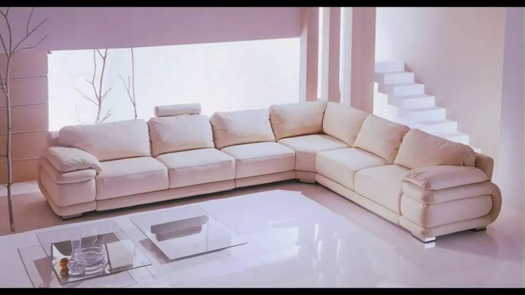 Moderns un praktisks dīvāns dzīvojamā istabā - ko viņš?