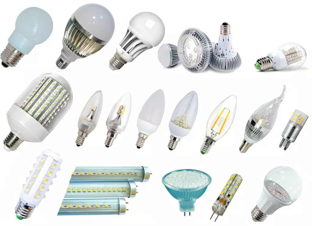 Rodzaje lamp LED
