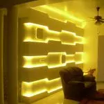 Lampu LED di bahagian dalam apartmen: kebaikan dan keburukan (jenis peranti)
