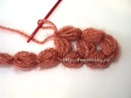 একটি বৃত্তে লশ crochet কলাম: ভিডিও সঙ্গে স্কিম