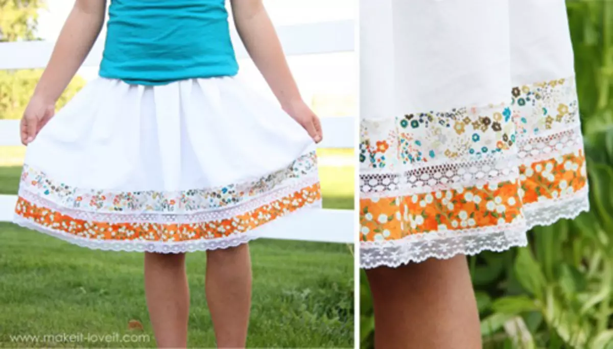 Hur man dekorerar kjolen med egna händer