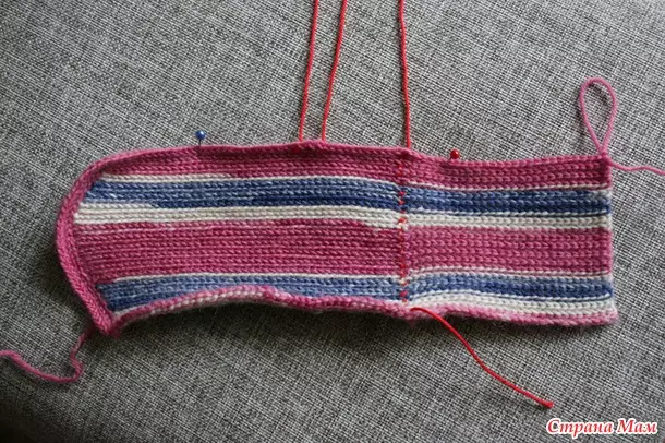 Como tricotar o calcanhar