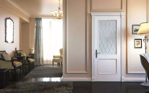 Baltās durvis interjerā: vai tie ir piemēroti interjeram