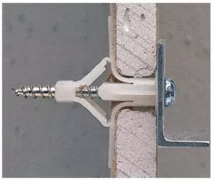 Instalimi i fasteners për blinds në tavan dhe mur