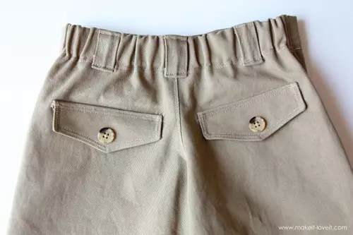 Shorts voor de jongen doen het zelf