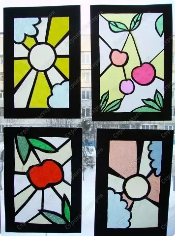 Wie man Buntglasfenster zu Hause von Glas herstellt