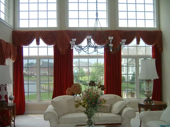 Vilka gardiner att välja på stora fönster