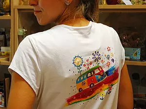 T-Shirts Painted. Վարպետության դաս բաղնիքի վրա երեխաների համար լուսանկարներով եւ տեսանյութերով