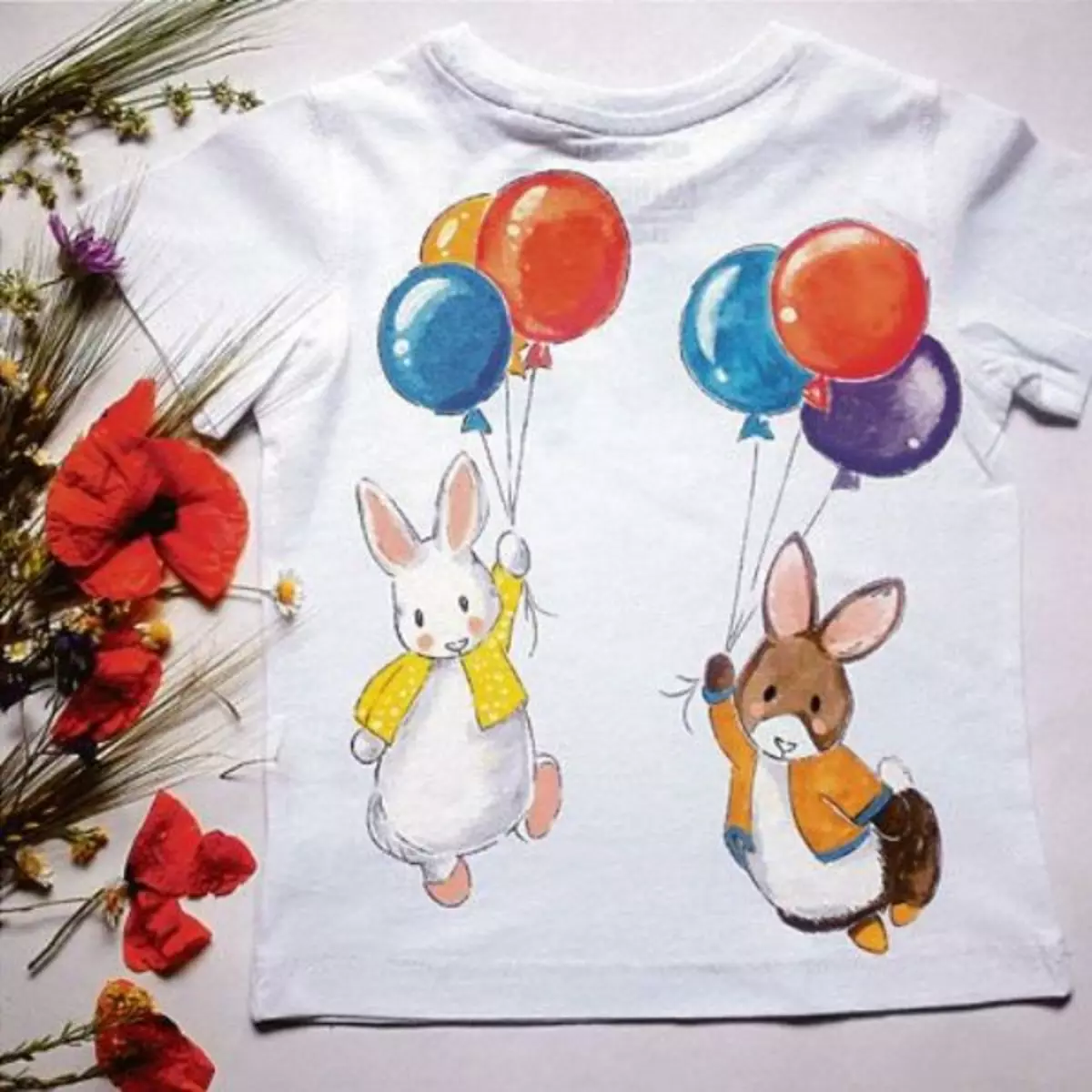 Camisetas Pintadas: Clase magistral en un baño para niños con fotos y video