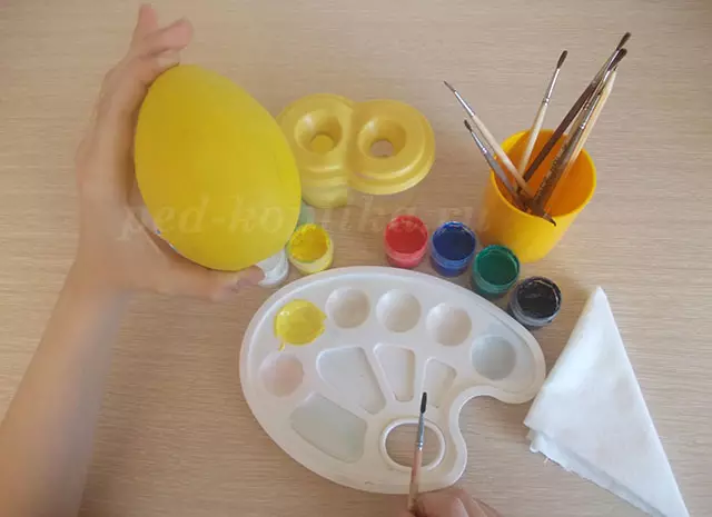 Slikanje velikonočnih jajc to storite sami: mojster razred za začetnike