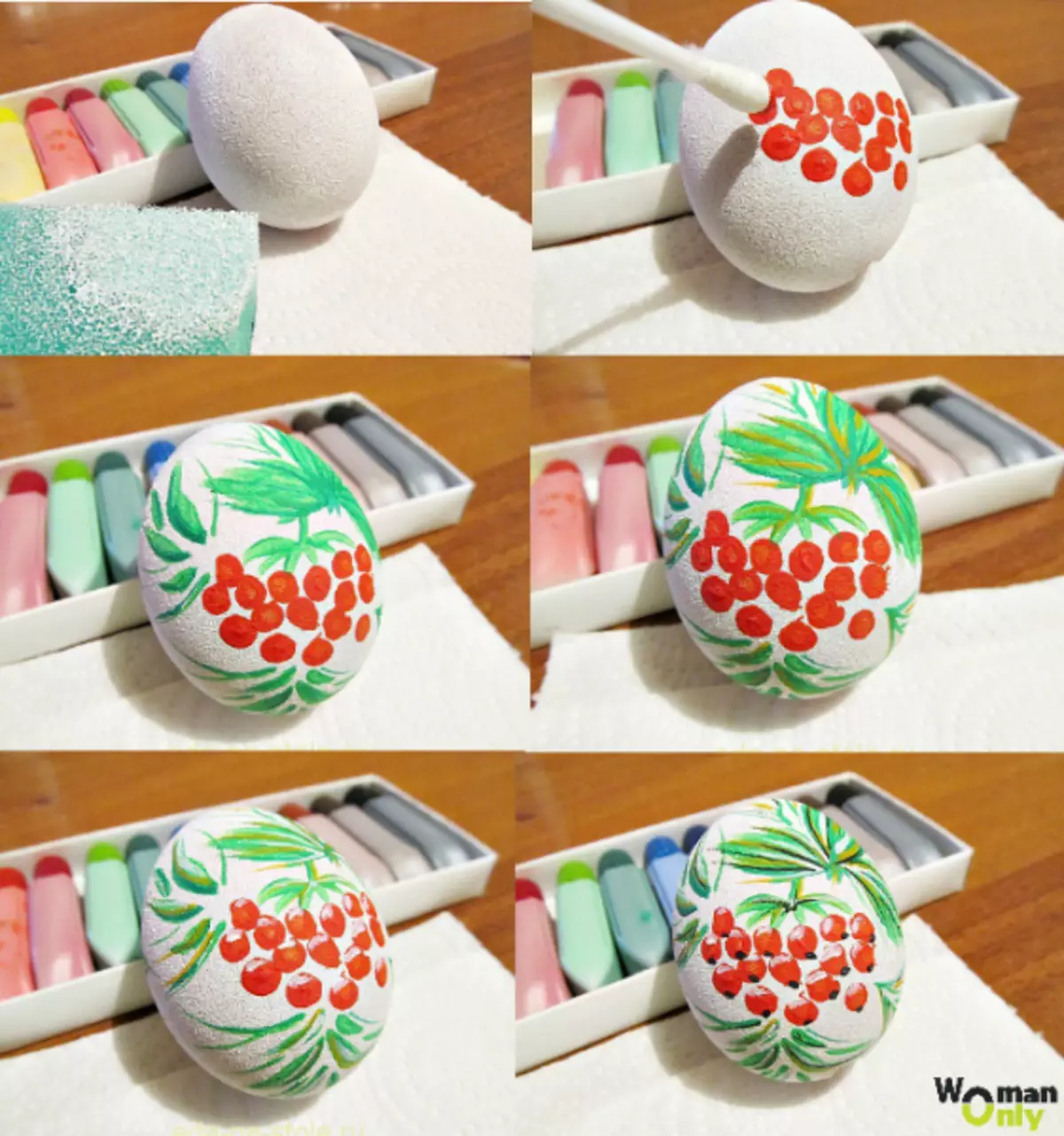Paskalya yumurtaları boyama kendin yap: Yeni başlayanlar için ana sınıf