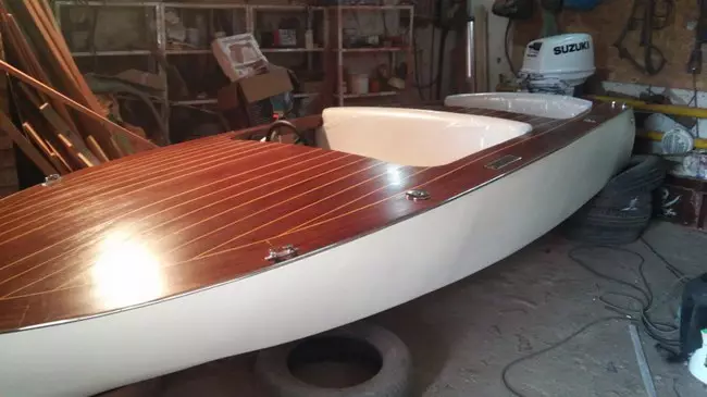 Gorgeous Walking Boat საწყისი Plywood ამის გაკეთება საკუთარ თავს