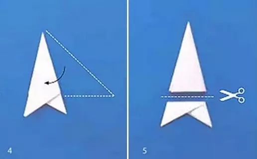 Com afegir paper per a flocs de neu: classe magistral amb diagrames i vídeo