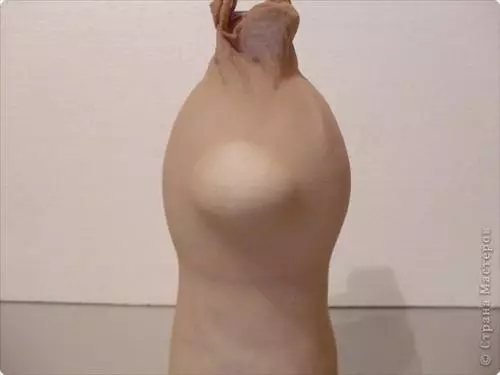 Muñeca de botella de plástico con sus propias manos: clase magistral con video