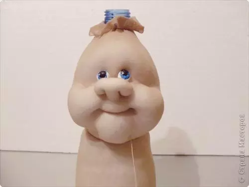 Plastflaske dukke med dine egne hænder: Master klasse med video