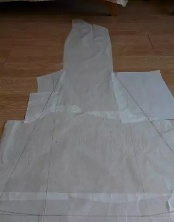 Come cucire un abito da sera nel pavimento con una schiena aperta: modello e master class di frese e cucito