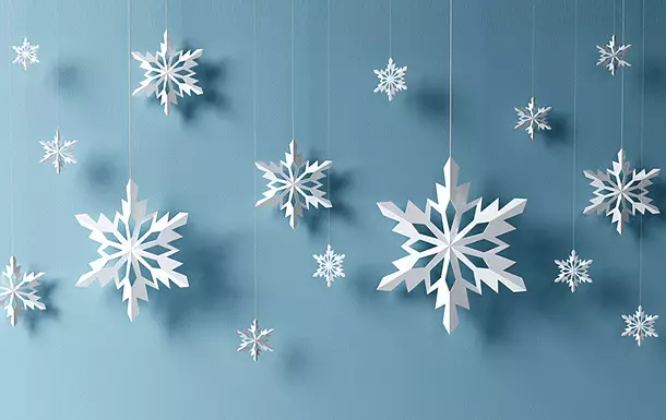 Kif taqta 'snowflakes mill-karta bl-idejk taryard bi skemi