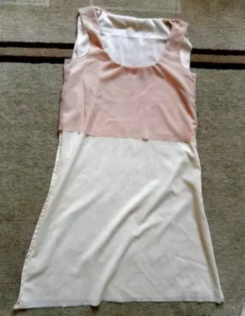 Kaip siūti šifono suknelė su sijonu saulėje: modelio ir meistro klasė siuvimo