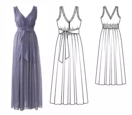 Cum de a coase rochia greacă: model de rochie în stil grecesc