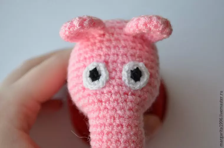 Peppa Szydełkowa świnia: Master Class for Knitting Little Hat