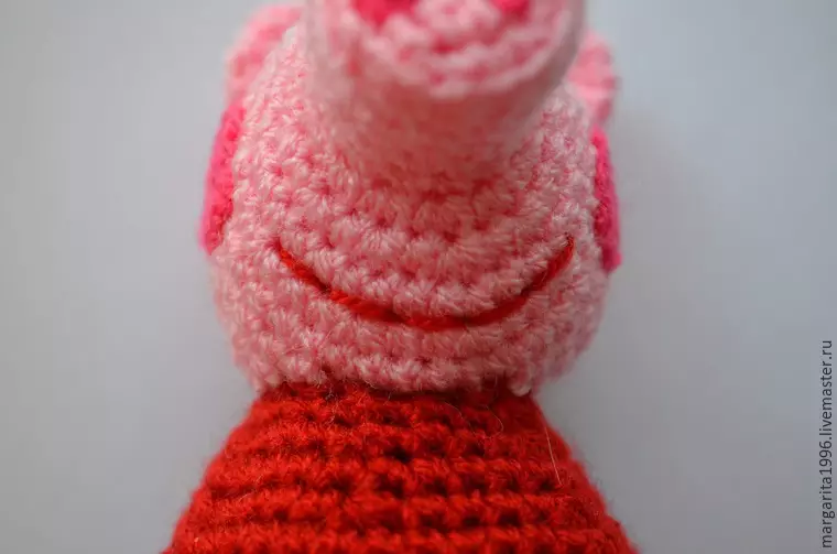 Peppa Heklet Gris: Master Class for Knitting Little Hat