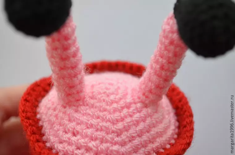 Peppa crochet rob: Sehlopha sa Master bakeng sa ho hlobola katiba e nyane