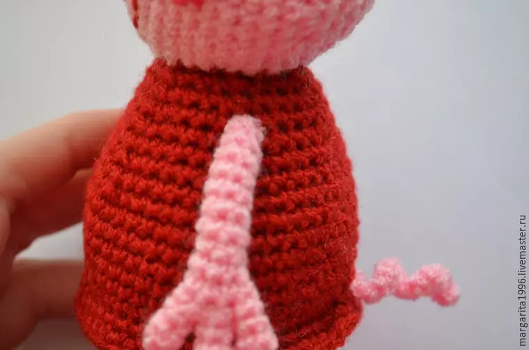 Peppa Crochet Pig: Dosbarth Meistr ar gyfer Gwau Hat Little