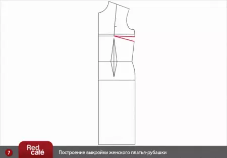 Vestido de mujer - camiseta: patrones de construcción para corte y costura.