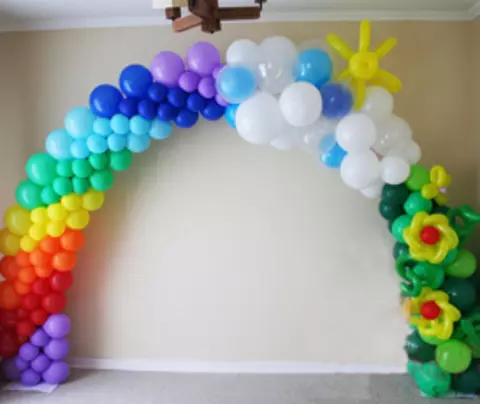 Арка з повітряних кульок своїми руками: покрокова інструкція з фото і відео