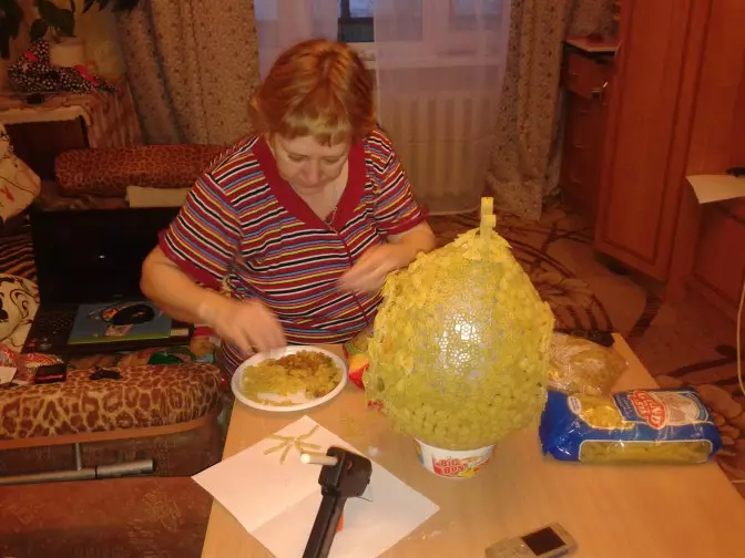 Великденски занаяти с ръце от макарони със снимки и видео