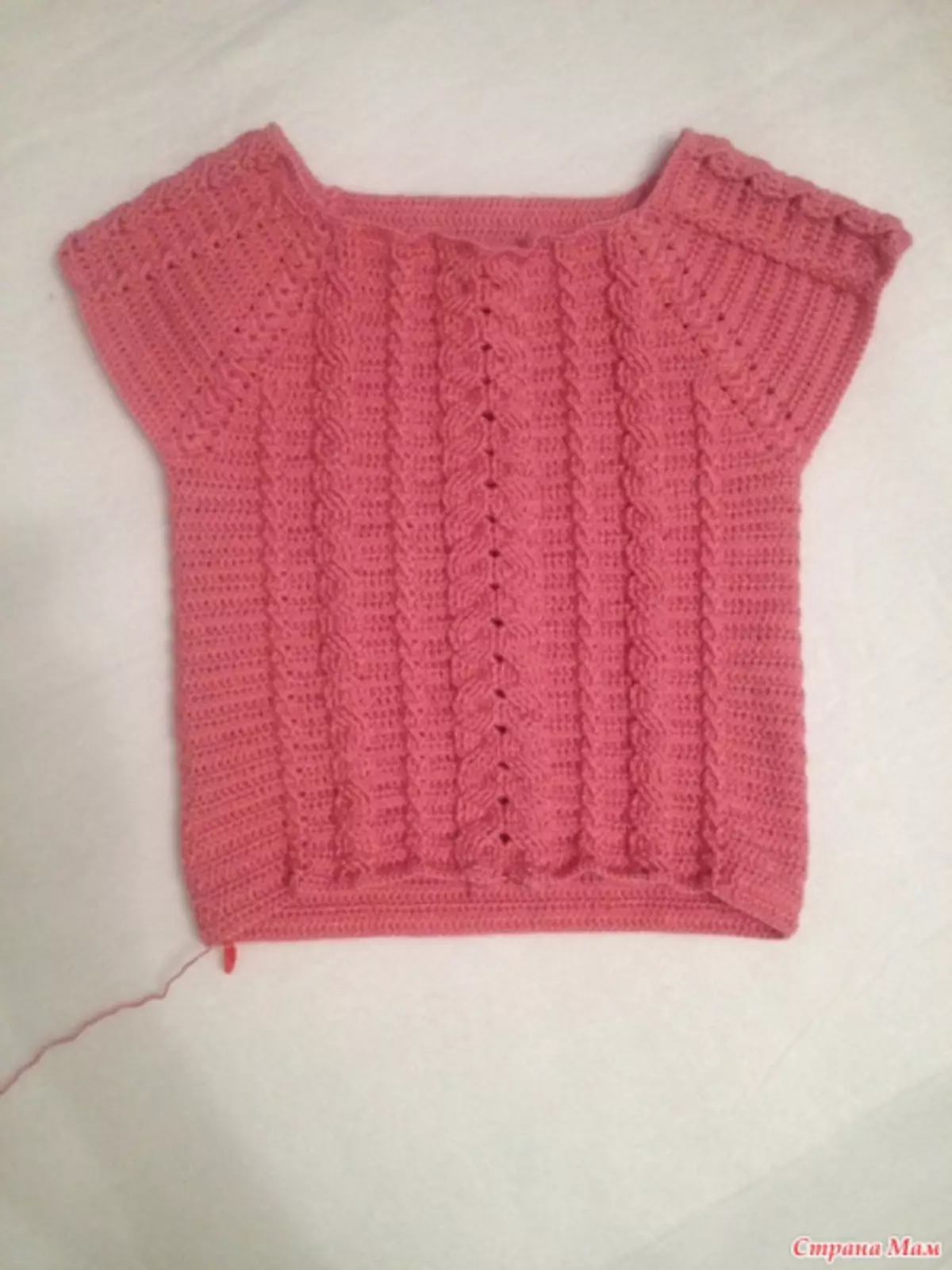 Crochet Pullover: Schema an Beschreiwung fir Ufänger mam Video