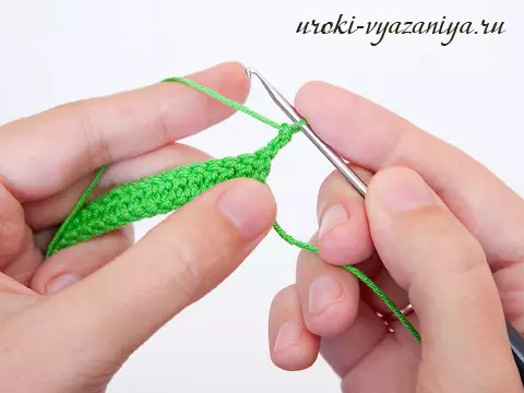 Rubber Crochet dalam bulatan: skim dengan perihalan dan video