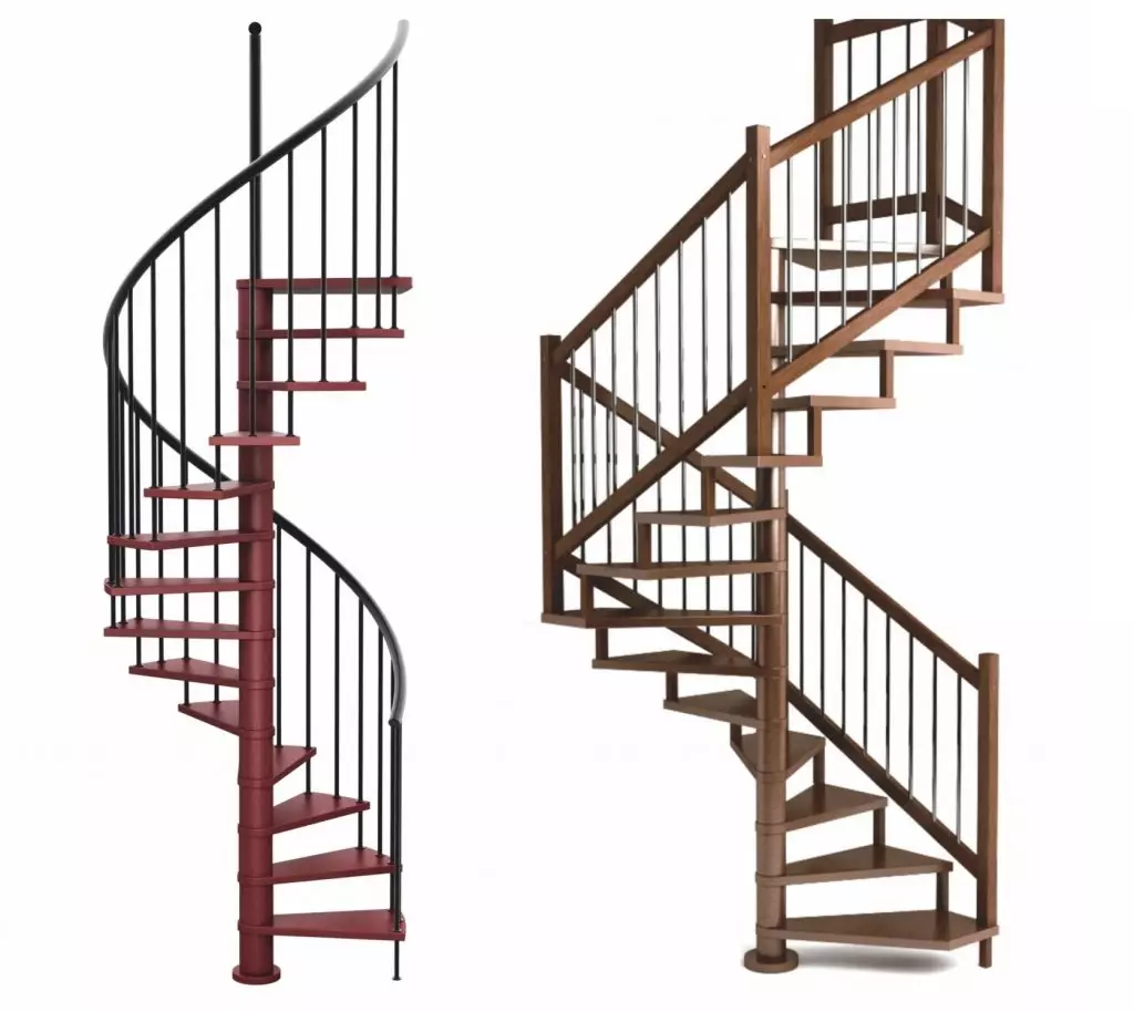 Vidalı prefabrik merdivenler