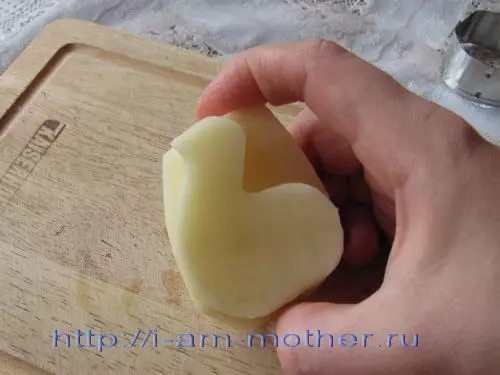 Natisnite roke: Izdelki iz krompirja, iz voska in iz matice