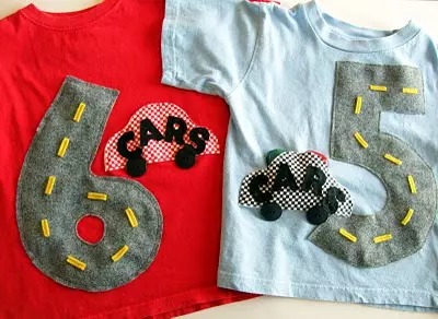 Appliques pada T-shirt | Cara membuat applique dengan tangan Anda sendiri