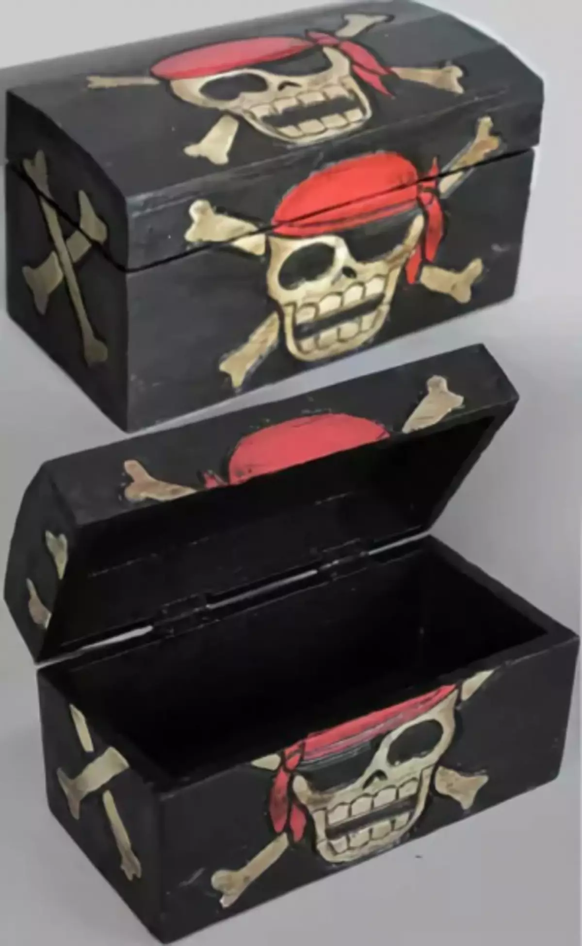 Pietre Pirate cu mâna din carton cu fotografii și videoclipuri