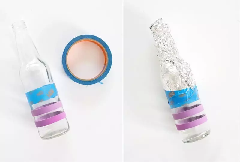 Vase aus einer Flasche mit eigenen Händen: Master-Klasse mit Fotos und Video