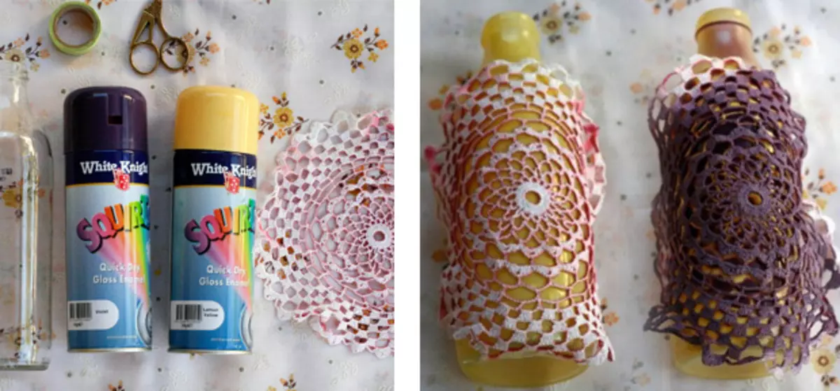 Vase aus einer Flasche mit eigenen Händen: Meisterklasse mit Fotos und Video