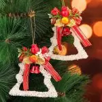 Христийн Мэндэлсний Баярын мод дээр хонх