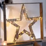 Decoration star on the wall with your own hands