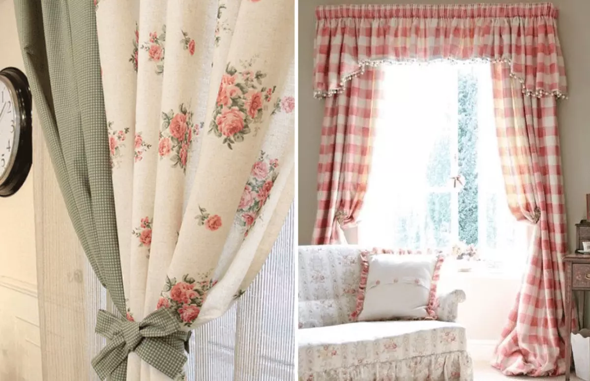 Curtains in the Children's Style Provence