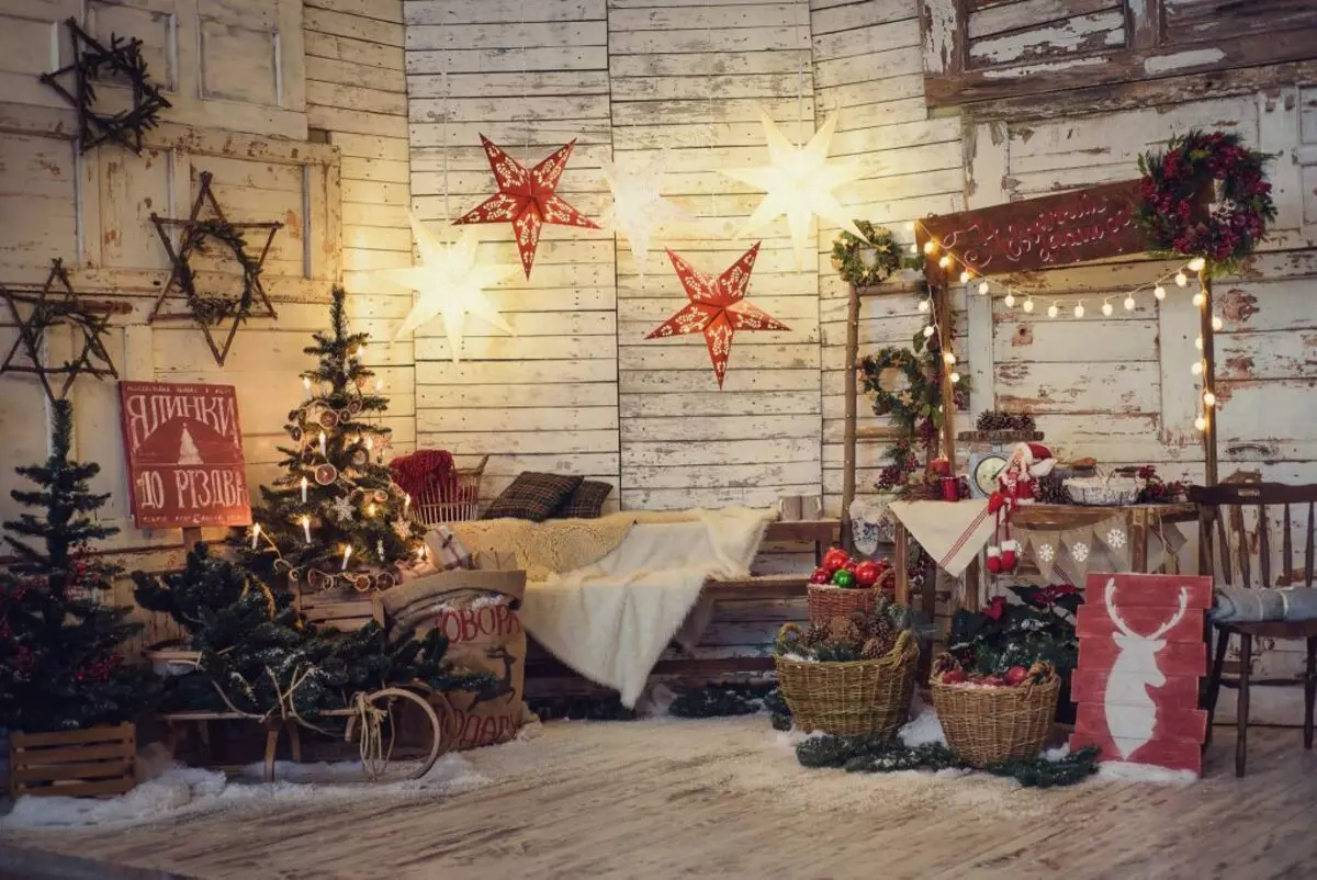 Novoročné dekorácie to robia sami v škandinávskom štýle