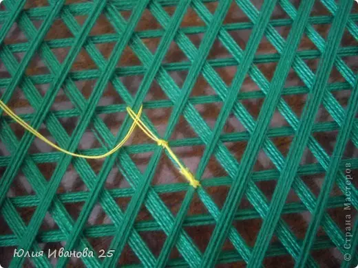 Servetėlės ​​ant rėmo su nagais: dydžio schemos su vaizdo įrašais