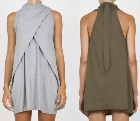 Comment coudre une robe - tunique à partir de tricotwear: motif de coupe et de couture