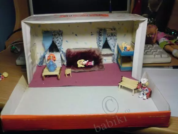 Dollhouse për Barbie me duart e veta me foto dhe video