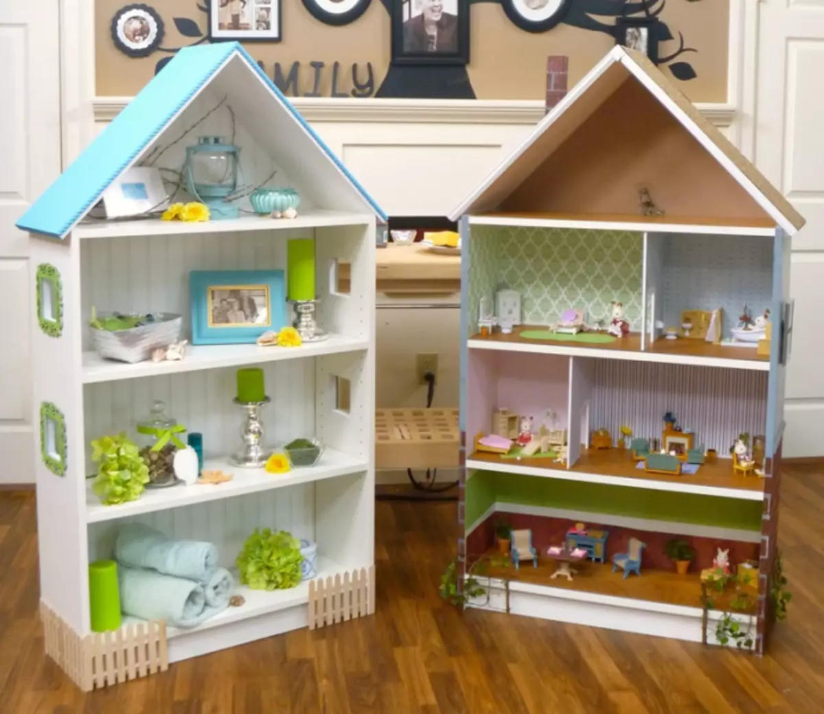Ляльковий будиночок для Барбі своїми руками з фото і відео